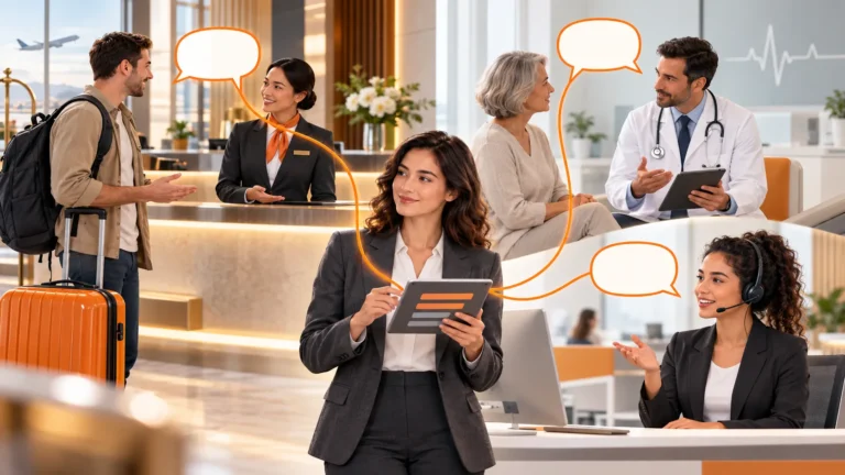 Professional Translation for Tourism, Healthcare, and Services